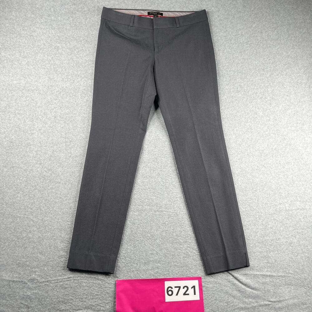Banana Republic Sloan Pants Womens Size 4 Gray Casual Office Classic